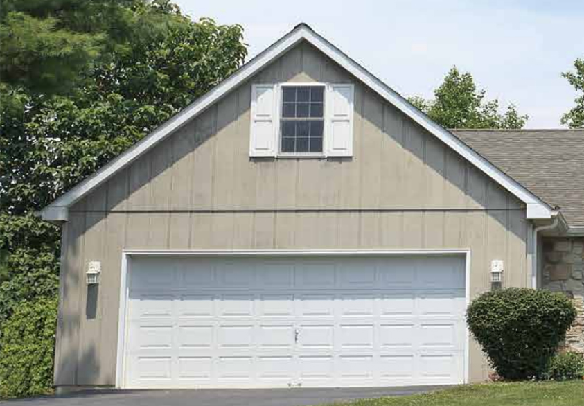 Panel garage door