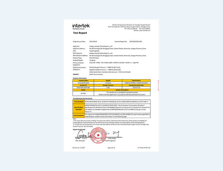 International Certification