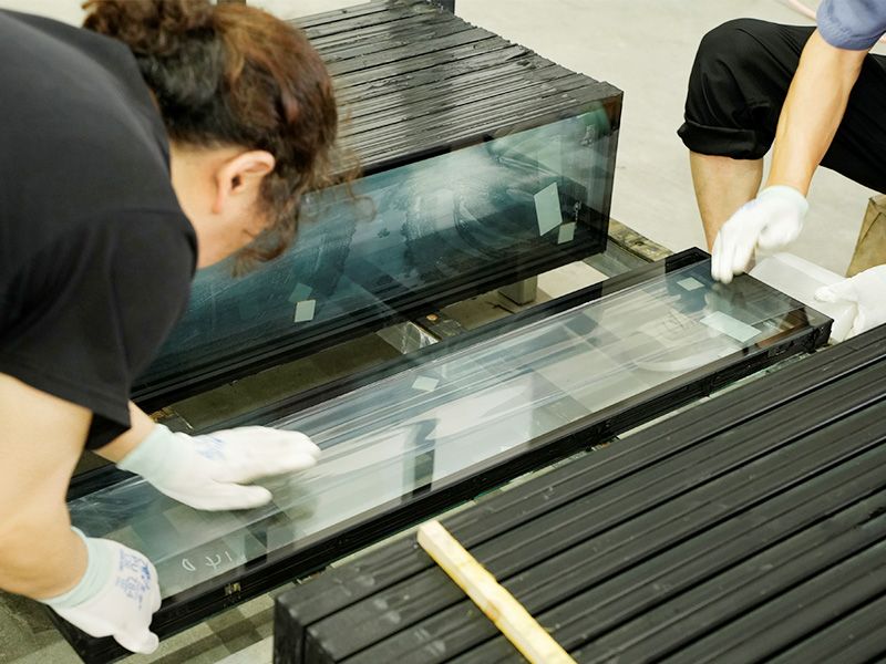 Glass processing technology